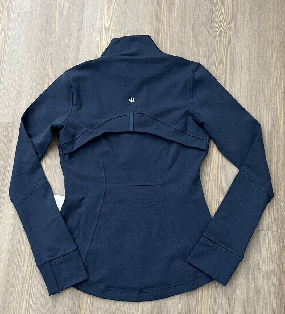 Navy Jacket Gold Zip