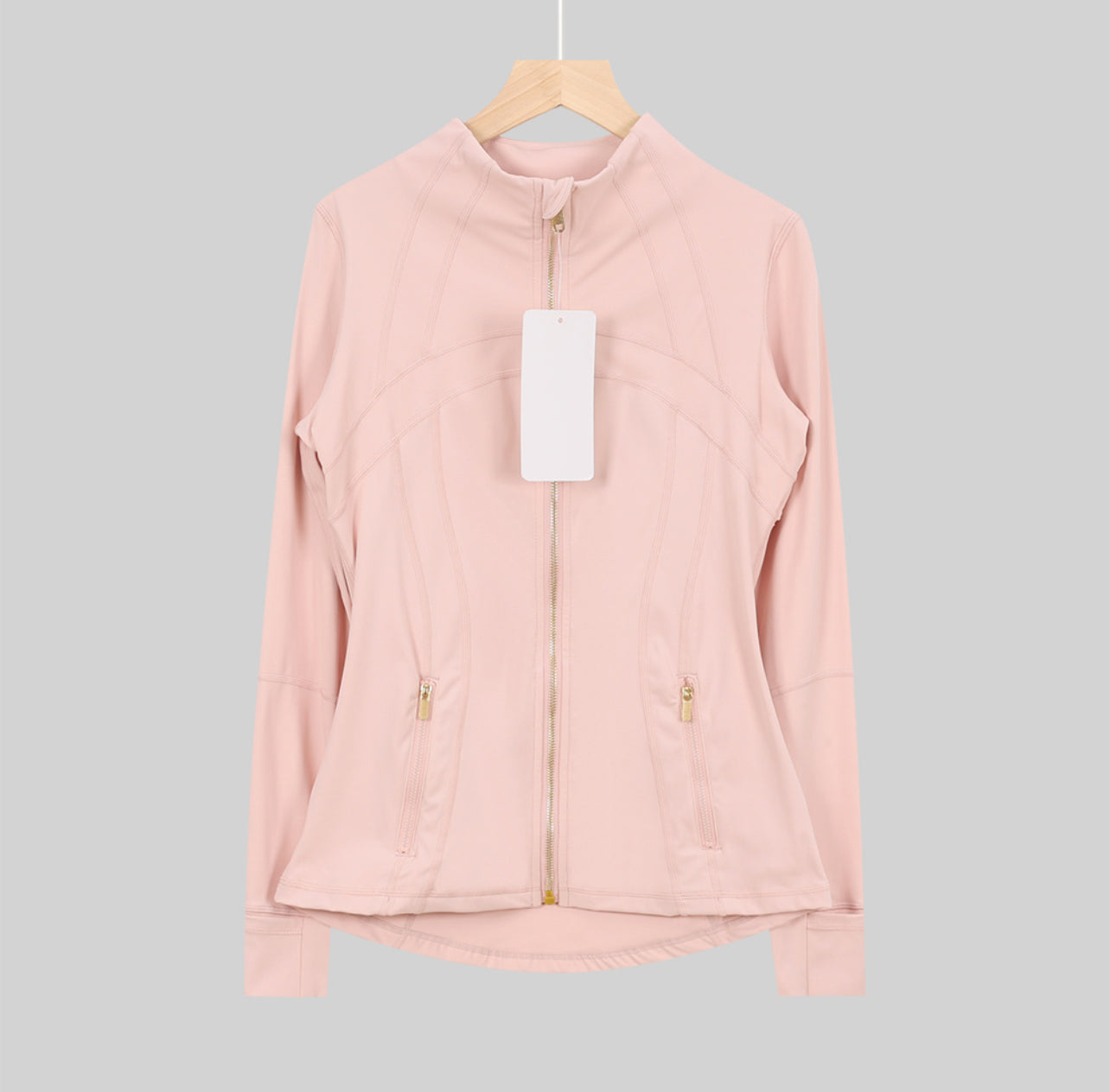 Blossom Pink Gold Zip